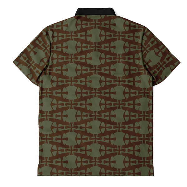 Brown Crusader Polo Shirt