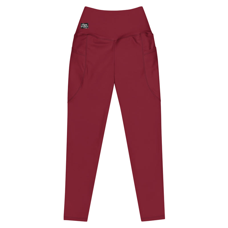 burgundy-print-recycled-leggings-with-pockets