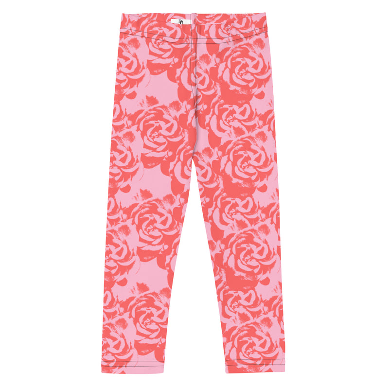 dukiri-apparel-all-over-print-girls-red-rose-pink-leggings-front