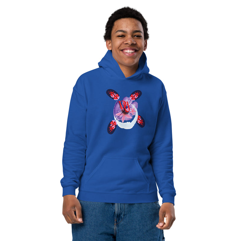 Moon Flower Youth heavy blend hoodie